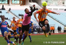 Hichri et ses camarades incapables de marquer face à l'AS Marsa, le 22 décembre 2012 à Radès. (Photo CHALA)