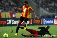 Akaïchi impuissant face à Orlando Pirates, le 19 octobre 2013 à Radès. (Photo CHALA)